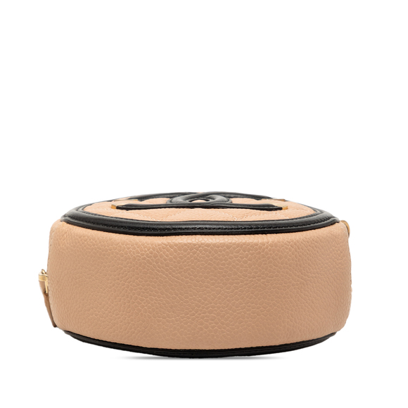 Pre-Loved Chanel Caviar CC Filigree Round Crossbody - Picture 3 of 8